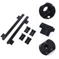 thumbnail image 3 of 1 Pair Bearing Desk Keyboard Drawer Tray Slide Rail Track Side Mount Track, 3 of 9