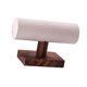 thumbnail image 1 of Expositor de pulseras, organizador de collares de madera, soporte de escritorio para el cabello Beige, 1 of 9