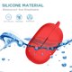 thumbnail image 2 of Funda Silicona Protectora A Prueba Golpes para Beats Buds () Rojo, 2 of 4
