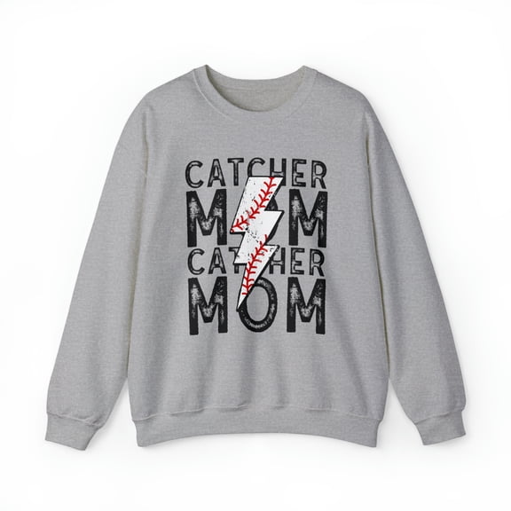 Catcher Mom Mothers Day Sweatshirt, Gifts, Crewneck