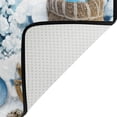 thumbnail image 5 of SKYSONIC Merry Christmas Non-Slip Area Rug, Unique Snowman Snowflake Floor Carpet Comfort Floor Mats Decor for Indoor Front Porch Living Room Bedroom Kitchen, 36"x24", 5 of 5