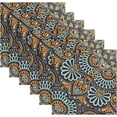 thumbnail image 6 of Coolnut Retro and Elegant Bohemia Cloth Napkins Set of 1, Durable Printed Washable Table Napkins for Valentines, Weddings, Dinners Parties Home Decor, 20 x 20 Inch Washcloth Gift, 6 of 7