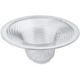 thumbnail image 1 of WWS-Kitchen Sink Strainer, Stainless Steel 3.5" Diameter Mesh Round Filter Bathroom Bathtub Wash Basin Garbage Disposal Basket Filter, 1 of 4