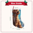 thumbnail image 3 of KLL Cartoon Cloud Puppy for 18" Christmas Stocking Snowman Xmas Stocking Holiday Christmas Decoration Gifts for Family Kids, 3 of 8