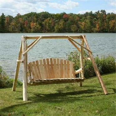 5 ft. Cedar Log Yard Swing