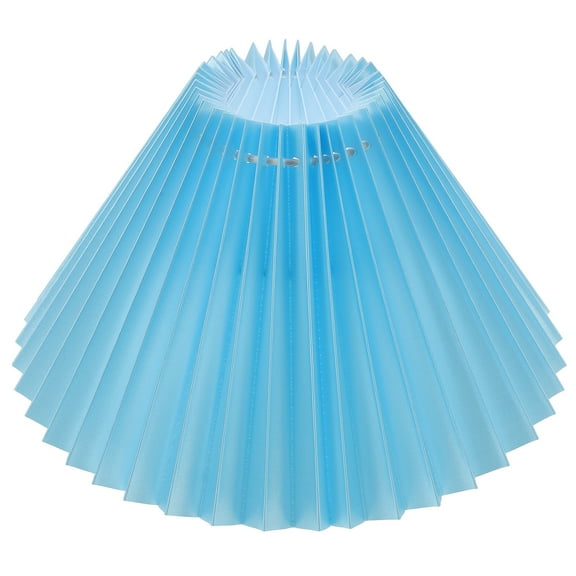 Worgeous 1Pc Stylish Pleated Lampshade Table Light Cover Modern Lighting Accessory