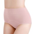 thumbnail image 3 of Bigersell Maternity Underwear Clearance Womens Briefs G-Strings Panty Style P-1309 Nylon Period Panties Thong Bikini Sets Ladies Briefs Mid Waist Women's Bikini Panties Pink L, 3 of 8