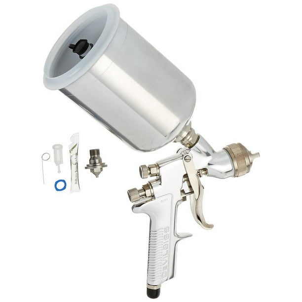 DeVilbiss PRI HVLP Gravity Feed Primer Gun with 1.4mm and 1.8mm Fluid