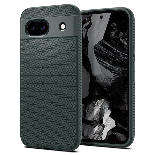 Funda para teléfono celular Spigen Pixel 8a Liquid Air Green