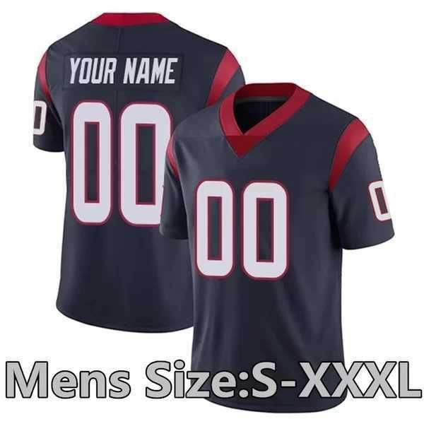 NFL_ Custom Football Jerseys Texans''24 Derek Stingley Jr. 10 Davis Mills 2  Marlon Mack 79 Jimmy Morrissey 91 Roy Lopez 37 Tavierre Thomas Burkhead  Blacklock Kirksey Collins 