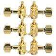 thumbnail image 4 of Guitar Tuning Pegs, Anti-Corrosion Metal Structure String Tuners, Anti-Rust Stability And Durability for Acoustic Guitar Guitar Repair Master Gold,Silver,Black, 4 of 8