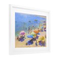 thumbnail image 2 of Stupell Industries Contemporary Colorful Day at Beach White Framed Print Under Glass, 21 x 17, by LSR Design Studio, 2 of 8