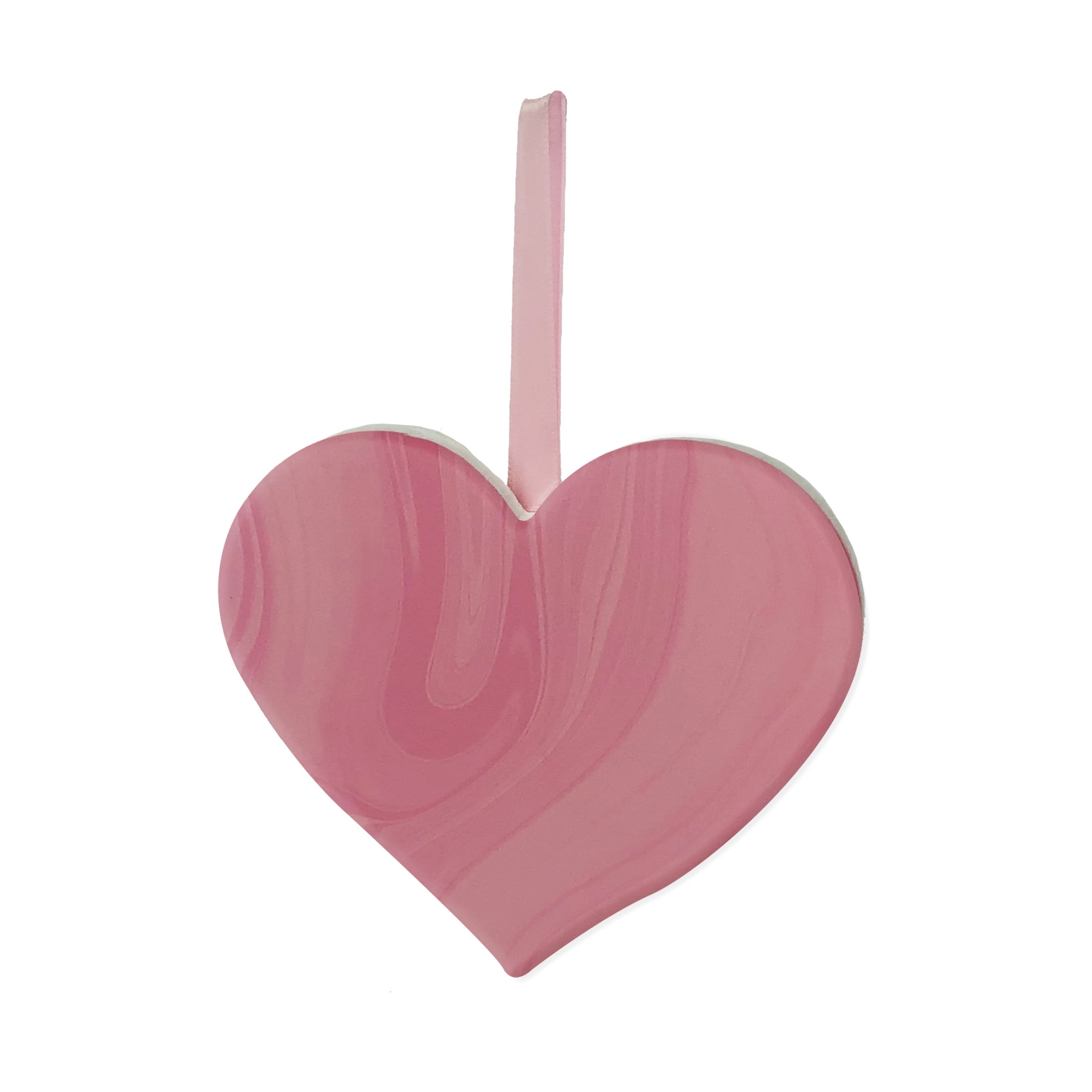 WAY TO CELEBRATE! Way To Celebrate Valentine Pink Swirl Heart Hanging Tag Wall Decor