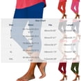 thumbnail image 3 of Stamzod Workout Leggings for Women High-Waisted Stretchy Capri Leggings Casual Soft Cropped Yoga Pants Summer Clothes Pink B S, 3 of 6