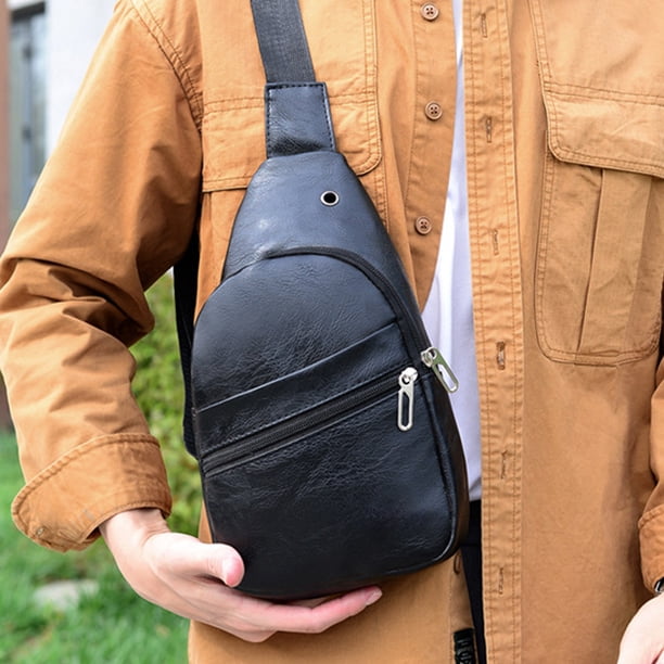 Apmemiss Clearance Waterproof Sling Bag Crossbody Backpack for Men Women Sling Backpack with USB Charging Port Anti Theft Shoulder Cross Body Bag Chest Daypack for Hiking Sports Running Travel