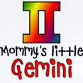 thumbnail image 2 of CafePress - Mommy's Little Gemini Infant Bodysuit - Baby Light Bodysuit, Size Newborn - 24 Months, 2 of 4