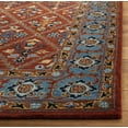 thumbnail image 3 of Safavieh Heritage Carmella Floral Wool Runner Rug, Red/Blue, 2'3" x 8', 3 of 8