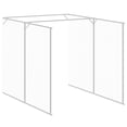 thumbnail image 2 of vidaXL Dog House Outdoor Dog Kennel Crate Shelter with Run Galvanized Steel, 2 of 76