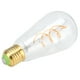 thumbnail image 4 of Bombilla ST64 E27 de 4 W, estilo vintage, de filamento regulable de doble espiral, 220 V, luz cálida (transparente)., 4 of 14