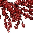 thumbnail image 4 of Northlight Berries Artificial Christmas Twig Wreath - 16" - Red - Unlit, 4 of 6