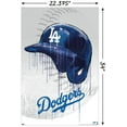 thumbnail image 3 of MLB Los Angeles Dodgers - Drip Helmet 20 Wall Poster, 22.375" x 34", 3 of 4
