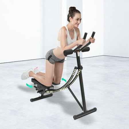 Ab Abdominal Exercise Machine Gym Equipment Fitness Cruncher Trainer Body Shaper