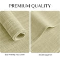 thumbnail image 4 of XINQIHANG Faux Linen Placemats Set of 4-12 x 18 Inch, Heat Resistant Double Layered Durable Burlap Farmhouse Place Mats, Non-Slip Washable Rustic Table Mats for Dining, Kitchen, Party（Light Linen, 4 of 7