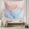 thumbnail image 5 of Pink Blue Marble Tapestry for Bedroom Wall Hanging Tapestry, Modern Ink Painting Abstract Ceiling Backdrop Tapestries Poster Blanket Wall Decor for Teens Room Living Room Dorm 39" x 59", 5 of 8