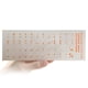 thumbnail image 3 of Pegatinas para teclado coreano, pegatinas de PVC mate para teclado, letras transparentes para PC, 3 of 3