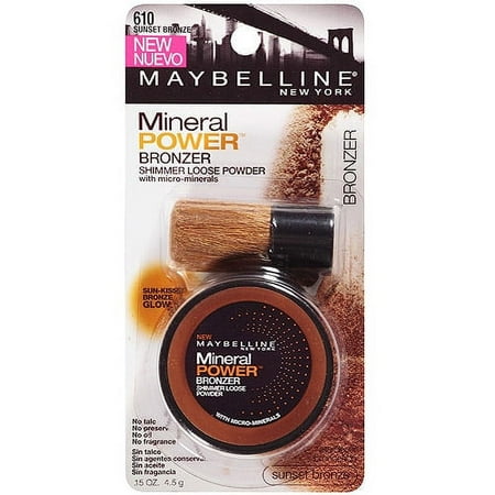 Maybelline Mineral Power Bronzer Shimmer Loose Powder