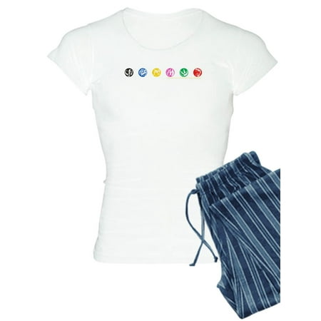 

CafePress - Power Rangers Dino Zord Emblem - Women s Light Pajamas