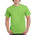 thumbnail image 1 of Gildan Mens Ultra Cotton T-Shirt, S, Lime, 1 of 2