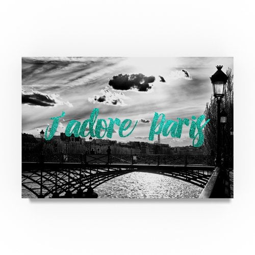 Jadore Paris Paris Bridge Iii By Philippe Hugonnard 16x24 Inch Canvas Wall Art Walmart Com Walmart Com