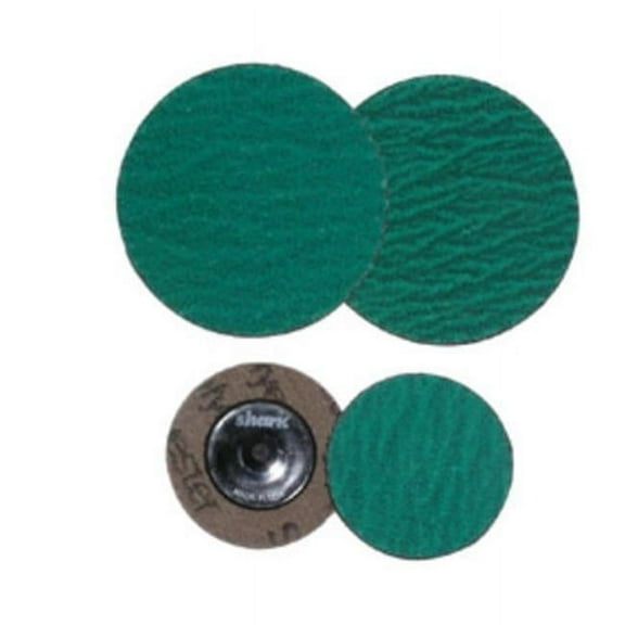 Shark Industries Ltd SR12618 3 in.50 Green Grit Zirconia Mini Grinding Discs