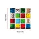 thumbnail image 4 of Worallymy 10 Uds. pegatinas para azulejos de cocina bricolaje calcomanías impermeables para baño autoadhesivo decoración de pared para el hogar MSC062 Worallymy JD735924562, 4 of 7