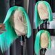 thumbnail image 4 of Extensiones de cabello Easyouth con cola de caballo, color rubio, resaltado, envolvente, extensión de cola de caballo, cabello humano, resaltado, rubio ceniza y rubio blanqueador, extensiones de cabel, 4 of 5