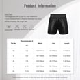 thumbnail image 7 of Aislor Big Girls' Glitter Dance Short Sparkle Hot Pants Cheer Performance Bottoms Gymnastics Shorts A Black 7-8, 7 of 7