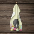 thumbnail image 4 of Carolines Treasures BB6107KTWL Easter Eggs Pekingese Black Kitchen Towel 15 X 28" multicolor, 4 of 4