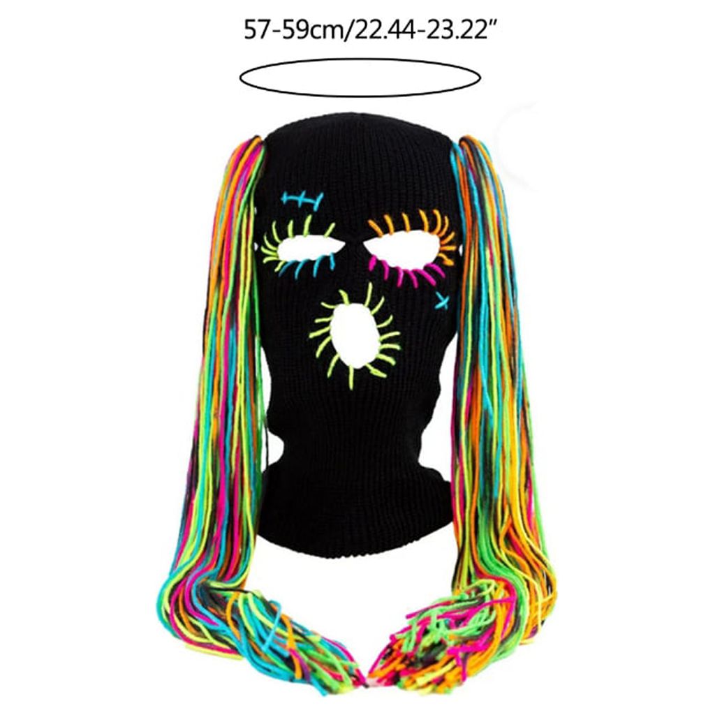Yokua Warm Winter Caps Knit Beanie Hat Balaclava Full Face Ski Masks for Women