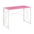 thumbnail image 2 of Convenience Concepts 29.50" Nova Folding Desk for All Ages, Pink/White, 2 of 8