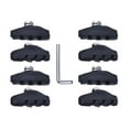 thumbnail image 3 of V Type Bike Brake Pads Reusable V Type Brake Blocks Set for Folding Bike BMX 4 Pair, 3 of 8