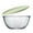 Clear, variant on Large Glass Mixing Bowl Set with Airtight Lids - Clear Serving and Cooking Bowls for Kitchen, Oven, Freezer and Dishwasher Safe Bread Storage Solution - Clear