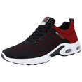 thumbnail image 1 of Zapatos casuales para hombre, cómodas zapatillas de deporte de malla, zapatillas de plataforma para viajes al aire libre, 1 of 9