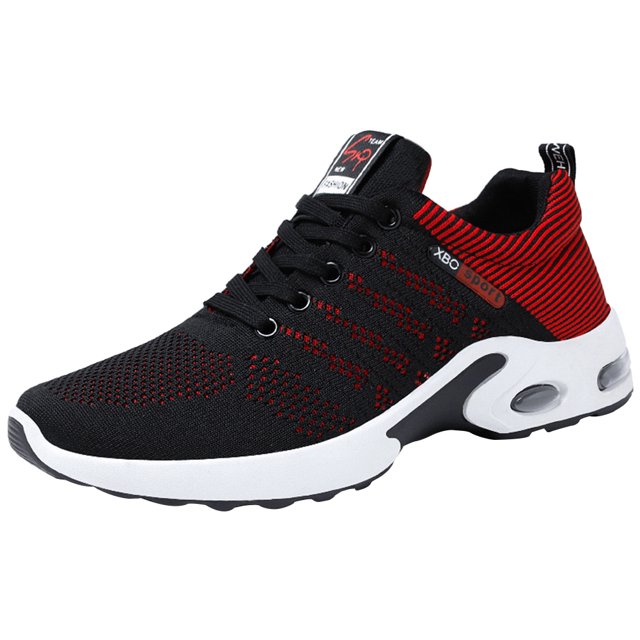 Zapatos casuales para hombre, cómodas zapatillas de deporte de malla, zapatillas de plataforma para viajes al aire libre