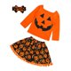 thumbnail image 1 of Girsl Set de tres piezas traje de halloween tutú vestido de bebé traje de mono mameluco de calabaza 2 años 2 años Magideal Girsl Set de tres piezas, 1 of 7
