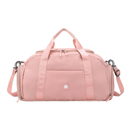 

Lilgiuy Large Capacity Travel Fitness Bag Light And Comfortable Dry And Wet Separation Independent Shoes Fitness Bag Fall for 2022 Spring Winter