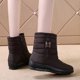thumbnail image 5 of Botas de invierno para mujer, zapatos de nieve impermeables, botines casuales planos, zapatos de talla grande Wmkox8yii ghj2033, 5 of 8