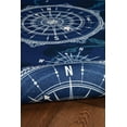 thumbnail image 2 of Simon 2' x 8' Washable Runner, Blue and Ivory, 2 of 6