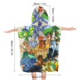 thumbnail image 2 of Dragon Wings Of Fire Hooded Towels for Kids - Soft Kids Beach Towel for 3-10 Years Boys Girls - Beach Hooded Poncho - Absorbent Pool Towels - Toddler Bath Towels Wrap - Swim Towels, 2 of 8