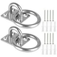 thumbnail image 4 of Shisuyan 2 Pcs Crochets de Plafond Plaque d'Ancrage Robuste Crochets en Acier Inoxydable pour Hamacs Suspendus, 4 of 7